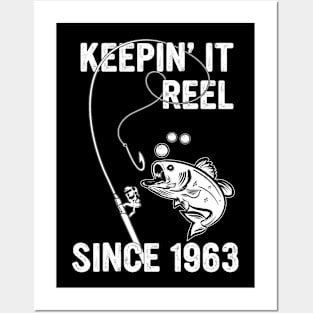 Keepin It Reel Since 1964 60th birthday born in 1964 Posters and Art